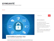Tablet Screenshot of gymsante.eu